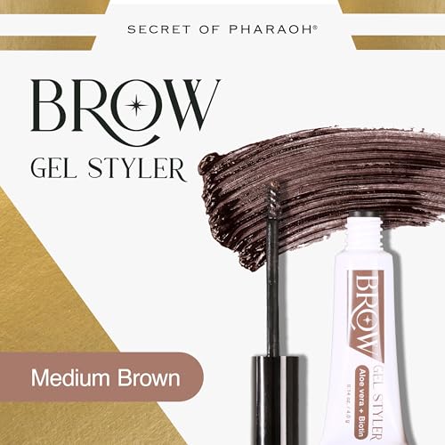 EBIN Brow Gel Styler Medium Brown - Water Resistant