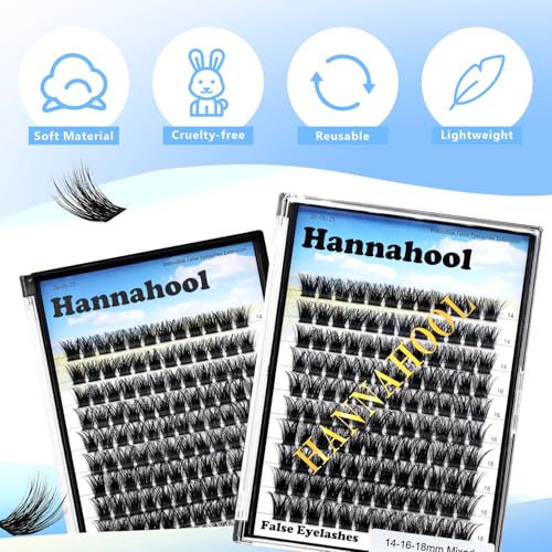 D Curl Cluster Lashes 120pcs Mixed 12-14-16mm Volume Extensions