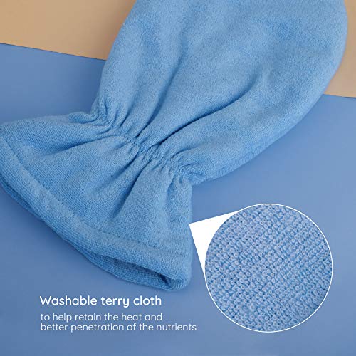 Segbeauty Paraffin Wax Gloves - Thermal Terry Cloth Hand SPA Mittens