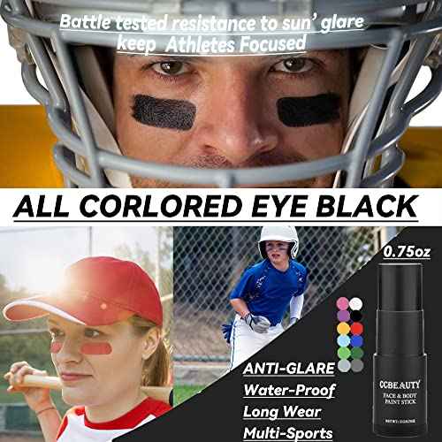 CCbeauty Clown White Face Paint Stick, Face Painting Kit, White Cream SFX Makeup Foundation, Professional Body Paint for Halloween Cosplay Costume Party£¬Skeleton Joker Mime Special Effects Makeup