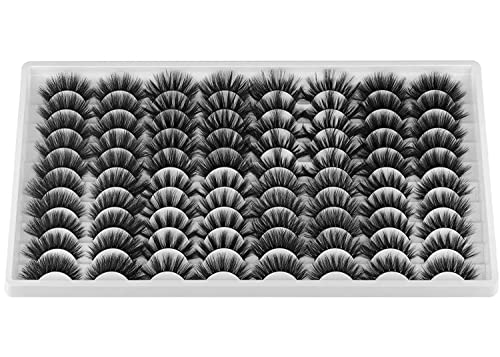 3D Mink Lashes 18-22MM Fluffy Volume False Eyelashes