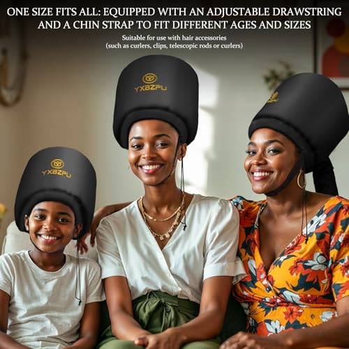 Bonnet Hair Dryer with Hose for Curly Hair Deep Conditioning
