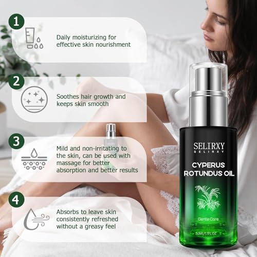Cyperus Rotundus Oil Hair Removal - Natural After-Shave Oil