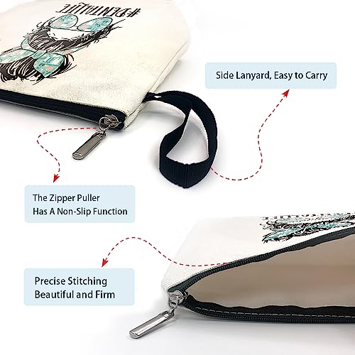 ZHANTUONE Dental Life Cosmetic Bag - Best Birthday Gift for Dentists, Dental Hygienist Makeup Bag, Funny Dentist Gift