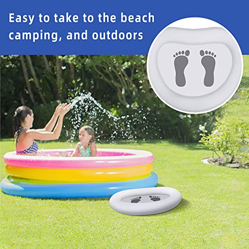 Inflatable Pool Foot Bath Basin for Clean Feet Before Swimming