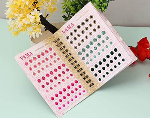 Stone Bindi Book 504 Bindis Glitter Crystal Sticker