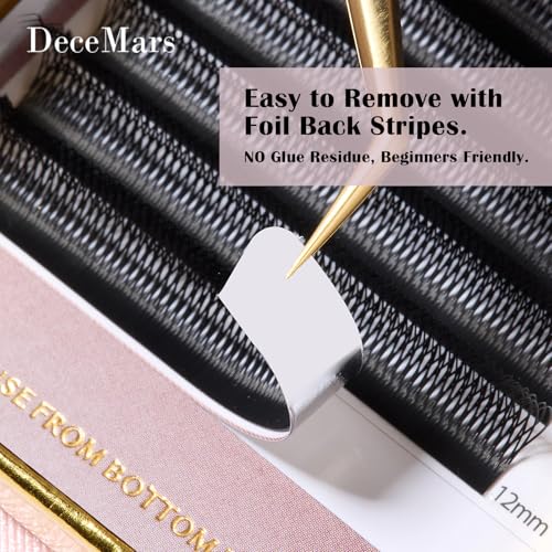 8D U Shaped Eyelash Extensions - 1400 Bundles Premade Fans