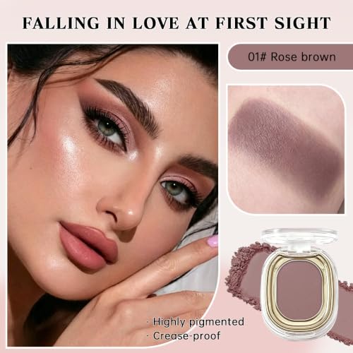 Matte Eyeshadow Single - Highly Pigmented, Blendable, Long Lasting