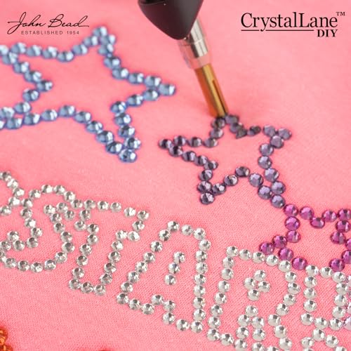 Flat Back Hotfix Rhinestones, ss20 (4.7mm), Light Rose 1440pcs