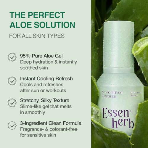 Muco Ritual Aloe Vera Ampoule 95% Pure Gel 50ml