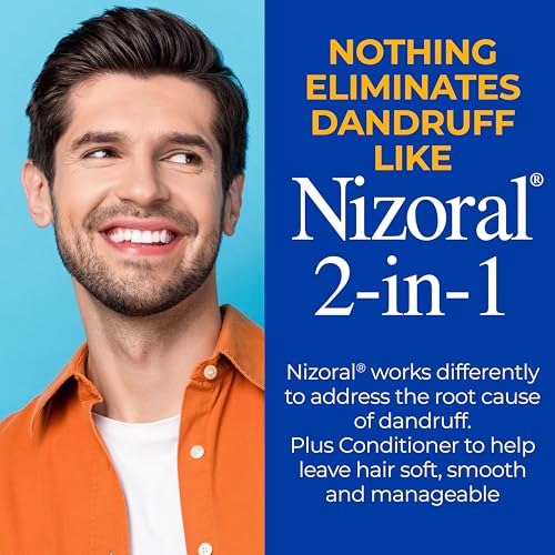 Nizoral 2-in-1 Anti Dandruff Shampoo and Conditioner, 14 Fl Oz, 1% Ketoconazole