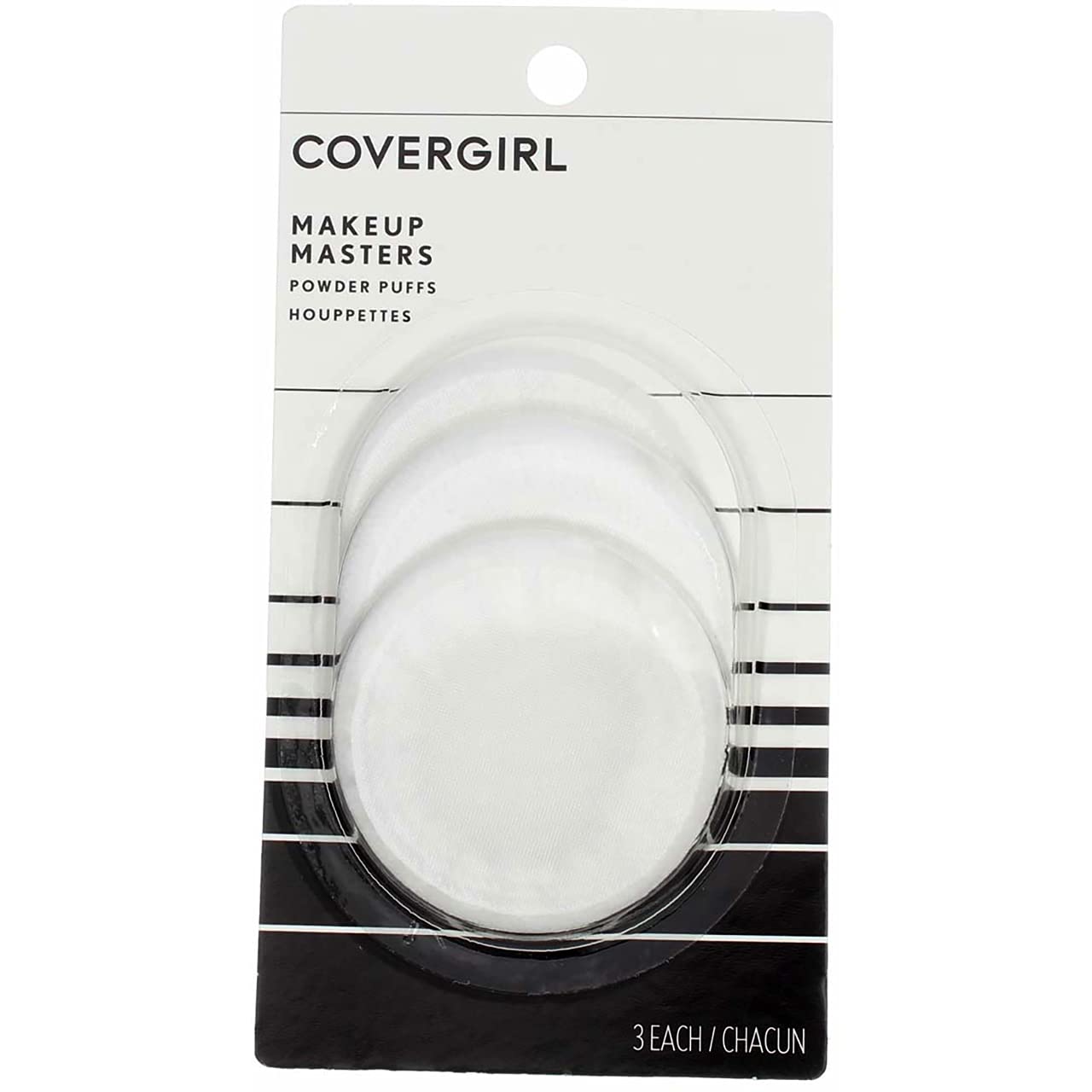CoverGirl Make-Up Masters Powder Puffs, 3 ea (Pack of 6)