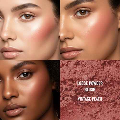 bareMinerals Loose Mineral Powder Blush, Buildable Coverage, Naturally Luminous Lightweight Vegan Blush Powder, Ideally for All Skin Types, Talc-Free, Cruelty-Free