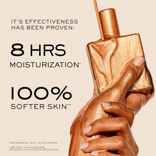 NUXE Huile Prodigieuse Shimmer Multi-Purpose Dry Oil - Luxurious Radiant Glow and Hydration for Face, Body & Hair
