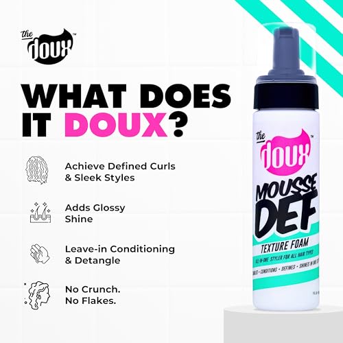 The Doux Mousse Def - Curl Styling Foam for Textured Hair