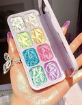 8 Color Highlighter Palette - Face & Eye Shimmer Makeup