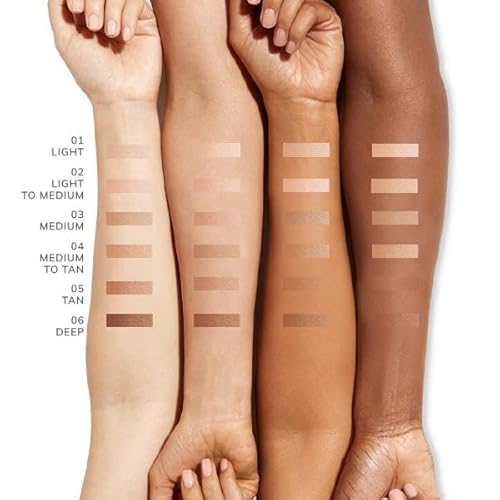 FARMASi BB Cream Beauty Balm, Tinted Moisturizer with SPF 15, Lightweight Matte Finish, Buildable Coverage Face Makeup, 1 fl oz, 06 Deep