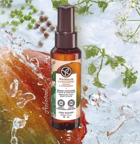 Yves Rocher Mango & Coriander Hair and Body Spray 100ml