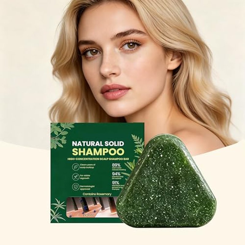 Revitalizing Rosemary Scalp Shampoo Bar for Thinning Hair