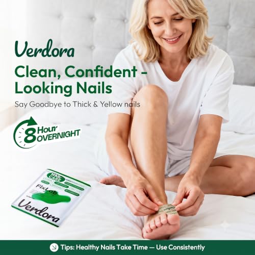 VERDORA FIXLAB Extra Strength Nail Patches with Tea Tree Oil - 16 Pack