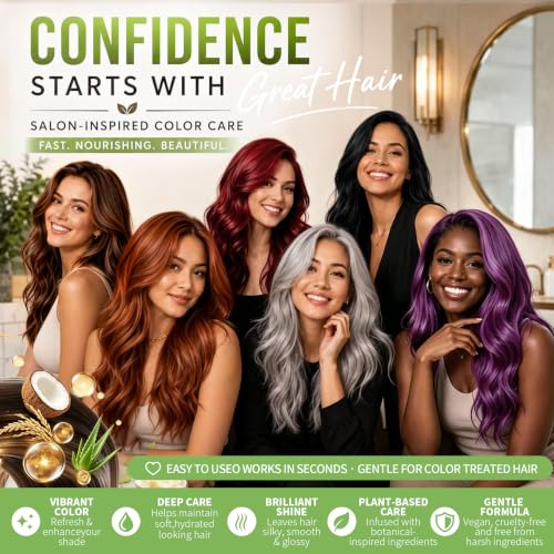 Purple Hair Color Depositing Mask | Semi Permanent Dye