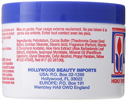 Hollywood Beauty Cocoa Butter With Vitamin- E 7.5 Ounce (221ml) (3 Pack)