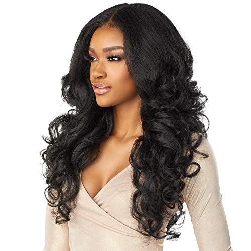 Sensationnel HD Lace Front Wig Cloud 9 What Lace Swiss Lace 13X6 Latisha (1B)