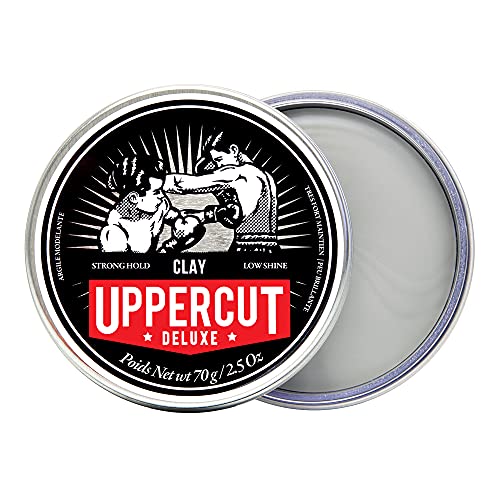 Uppercut Deluxe Clay Hair Pomade - Strong Hold Matte Finish