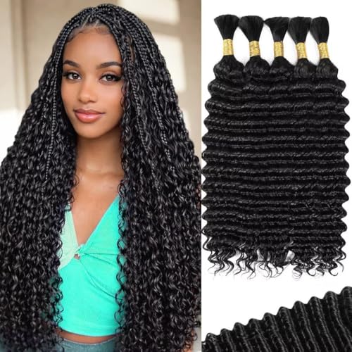 Boho Curly Braiding Hair 18 Inch 160g - Virgin Brazilian
