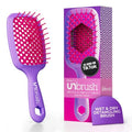 FHI Heat UNbrush Detangling Brush for Pain-Free Brushing on All Wet or Dry Hair Types ? Durable DuoFlex Anti-Static Bristles, Lightweight Handle, Vented Hair Brush