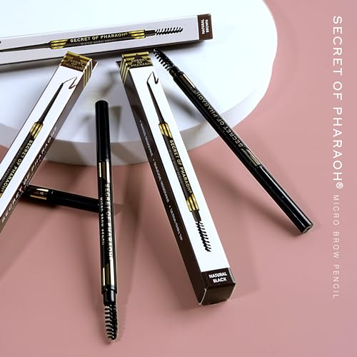 EBIN NEW YORK Micro Brow Pencil Natural Brown | Ultra-Thin Tip