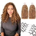 18 Inch Burmese Curly Crochet Human Hair 250g