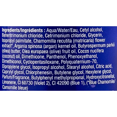 Hask Blue Chamomile and Argan Oil Blonde Care Conditioner, 12 Ounce