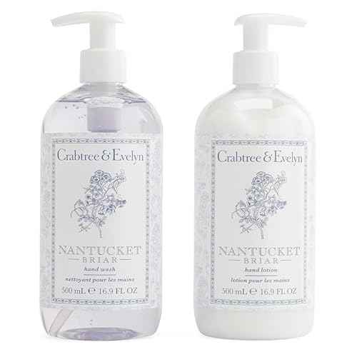 Crabtree & Evelyn Nantucket Briar Hand Wash & Hand Lotion Gift Set ? 2 x 250ml