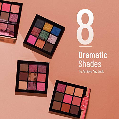 Swiss Beauty Ultimate Shadow Palette for Eyes, Shade-02, 9 g