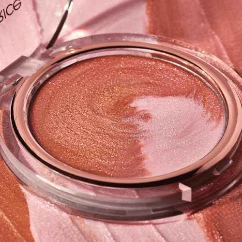 Catrice Aura Glam Highlighter Balm | Creamy, Lightweight Luminizer for Builadble Radiance | Rosy Pink & Warm Bronze | Vegan & Cruelty Free