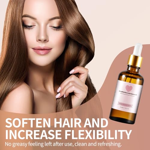 Beauty Hair Oil for Women - Argan & Coconut Growth Oil for Scalp, Dandruff Relief & Stronger Hair
