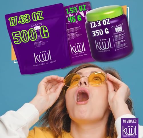 küül Color System Bleach Powder 500g - Blue Toner