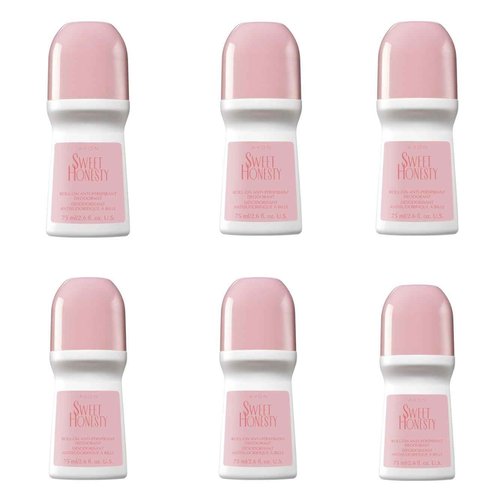 Avon Sweet Honesty Roll On Deodorant - 6 pack