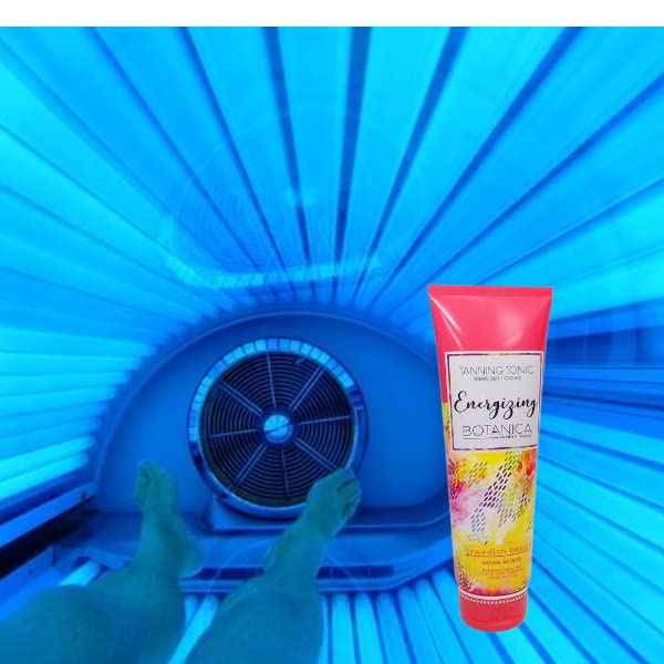 Swedish Beauty ENERGIZING Botanica Natural Bronzer (8.5 ounces) Tanning Bed Lotion, Grapefruit and Orchid Blend