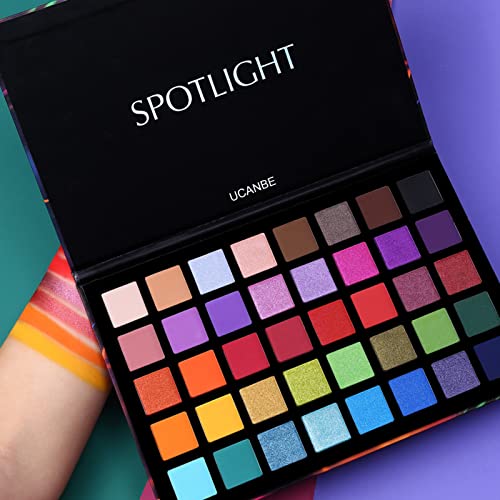 UCANBE 40 Color Eyeshadow Palette - Matte & Shimmer