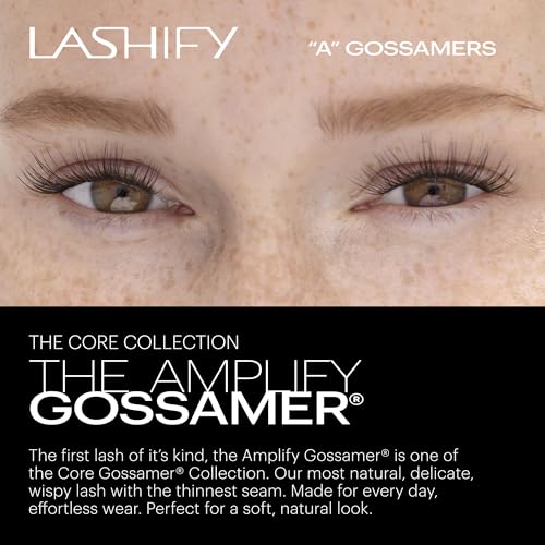 Lashify Amplify 14mm Gossamer Lash Extensions - DIY False Eyelashes