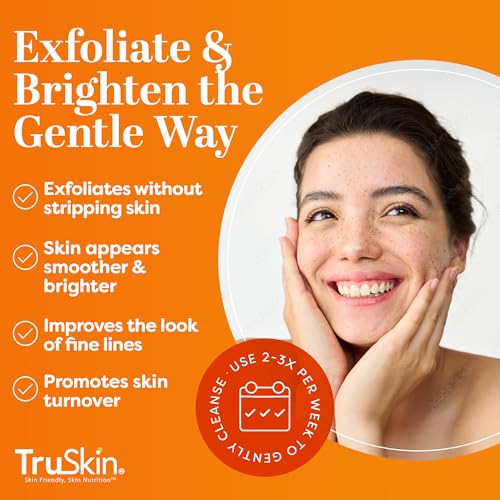 TruSkin Vitamin C Brightening Face Scrub, 4 fl oz