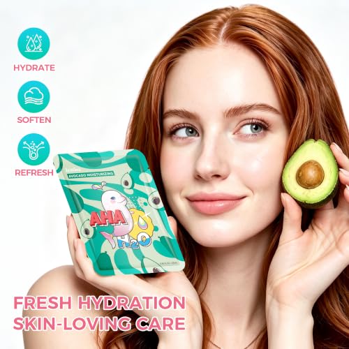 ZealSea Natural Collection 7 Pack Face Masks for Skin Hydration & Glow