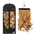 Wig Storage Bag with Hanger - Large Transparent Dust-Proof