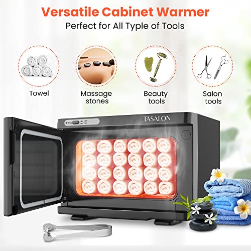 TASALON 8L Hot Towel Warmer Cabinet for Spa & Salon