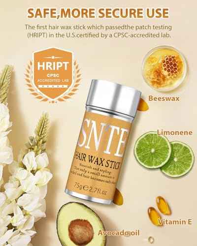 Samnyte Hair Wax Stick for Flyaways - Nourishing Gel Tamer