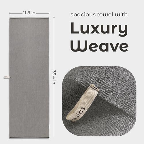 MainBasics Japanese Exfoliating Shower Towel - 3 Pack Nylon Body Scrubber