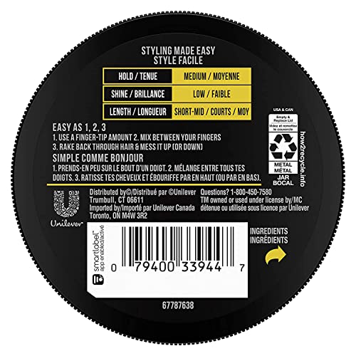 AXE Urban Messy Look Hair Paste - Medium Hold Styling