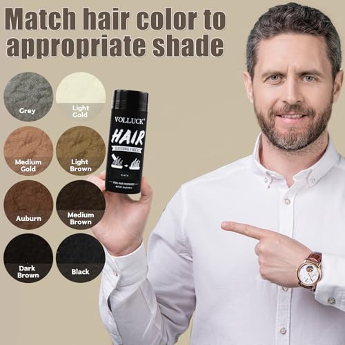 Hair Fibers for Thinning Hair - Instant Coverage 28g